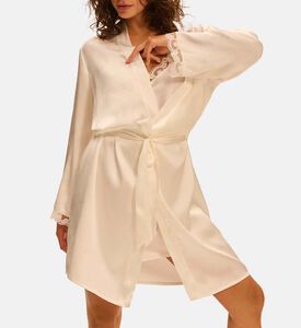 Wrap Front Relaxed-fit Kimono