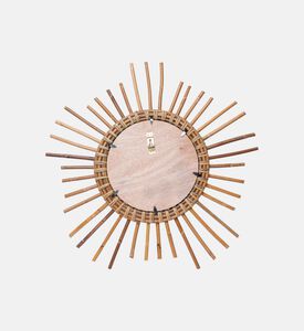 Sun Rattan Wall Mirror 65 Cm