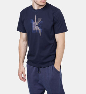 تيشيرت قطن بطبعة غرافيك