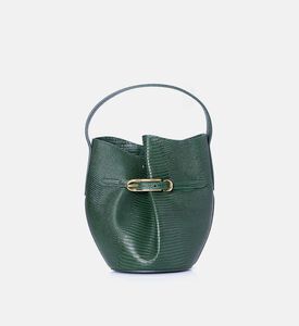 حقيبة باكيت صغيرة بحزام جلد