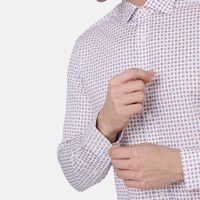 Foulard Print Long Sleeve Shirt