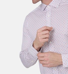 Foulard Print Long Sleeve Shirt