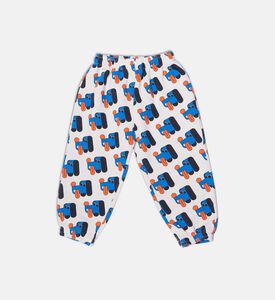 Bobo Choses Face Dog-print Regular-fit Pants, Packshot View