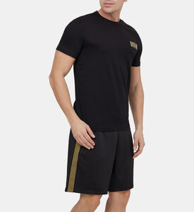 Cotton Logo-applique T-shirt