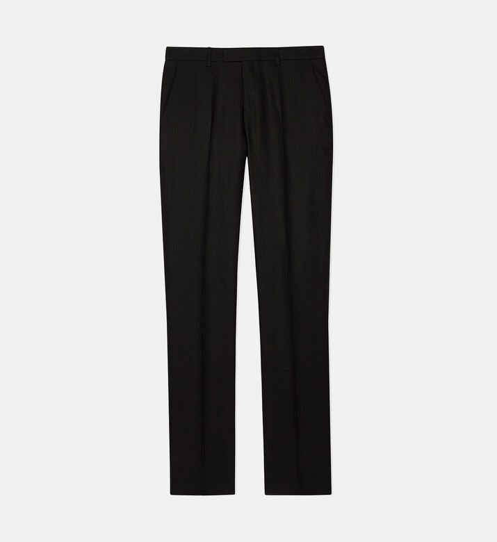 Slim Fit Linen Trousers