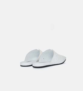 Textured Slip-on Flat Mules Textured Slip-on Flat Mules