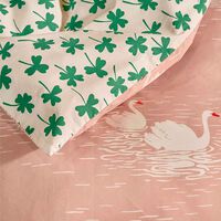 Swan Lake Bed Set 140x220, 60x70 Cm