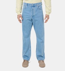 بنطال جينز غانون بساق مستقيمة