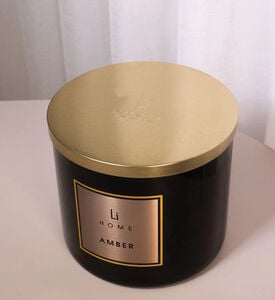 Home Life Style Candle Glass Amber Fie Xxl 3kg, Packshot View