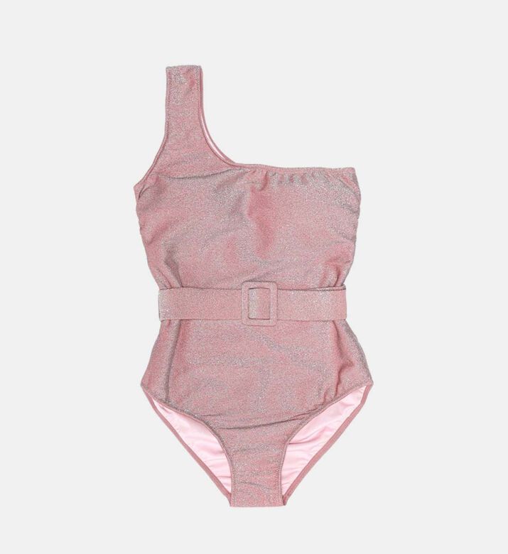 One-shoulder Shimmer Swimsuit