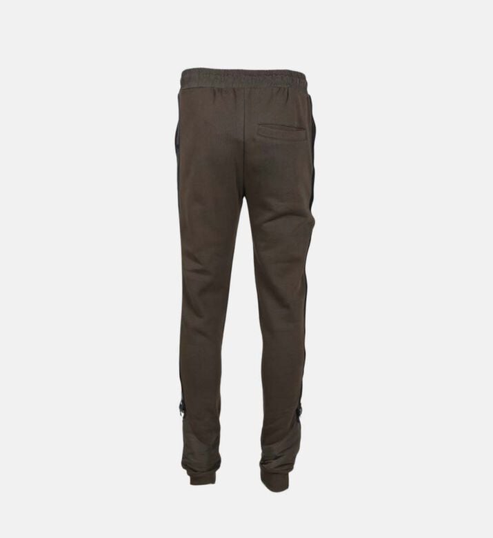Cotton Jersey Metal Detail Sweatpants