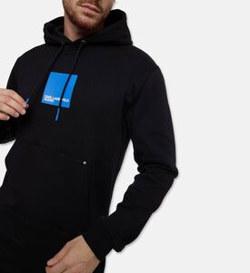 Karl Lagerfeld Logo-print Regular-fit Hoodie, Model View