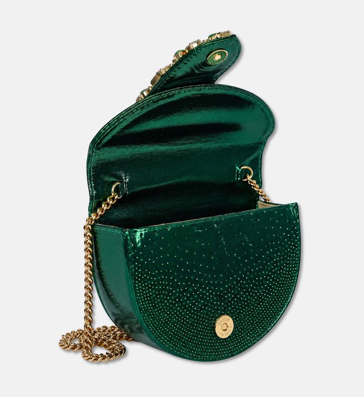 Gedebe Circular Top Handle Bag, Green, Packshot View