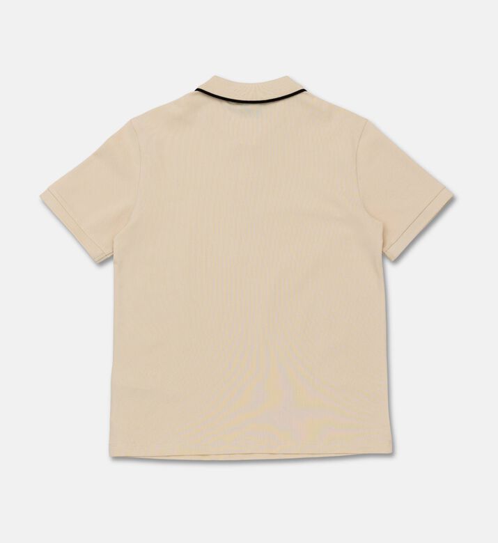 EA7 Classic-fit Short-sleeve Polo Shirt, White, 10y, Packshot View