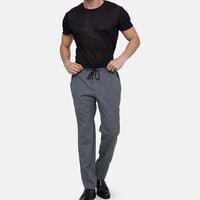 Tailored Drawstring Waist Trousers