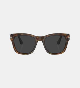 نظارة شمسية مربعة بعدسات كريستالية بإطار كامل – 55