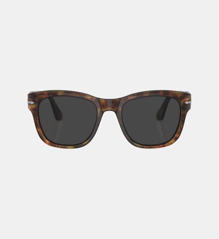 Square Crystal Full-rim Sunglasses 55