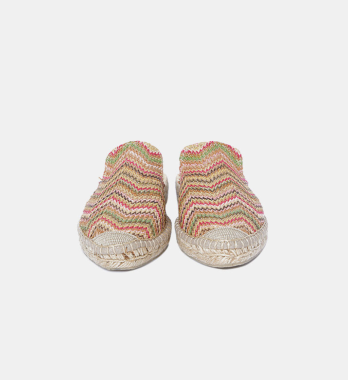 Multicolored Mule Espadrilles