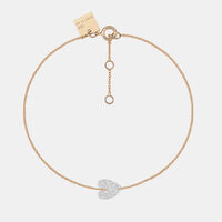 Angele Diamond Heart Bracelet