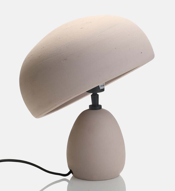 Home Deco and More Kumaar Iron Terracotta Table Lamp, Light-blue, Packshot View