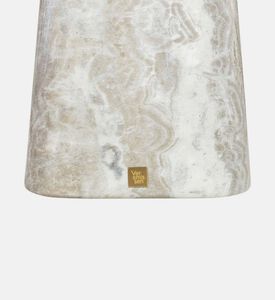 Balance Glass Fiber Marbled Stool