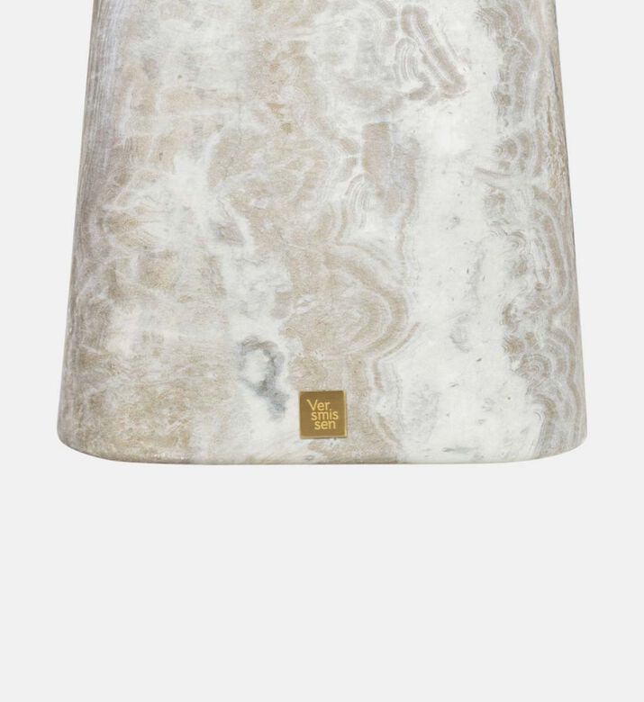 Balance Glass Fiber Marbled Stool