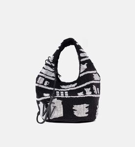 Beaded Mini Shopper Bag