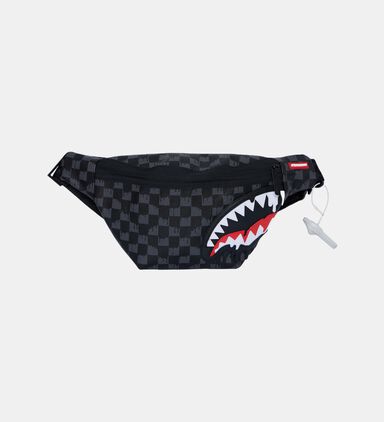 Drip Check Shark Crossbody Bag
