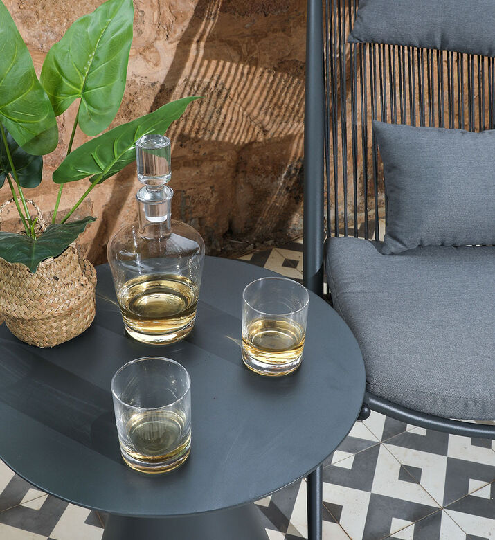 Wallice Armchair Side-table Set