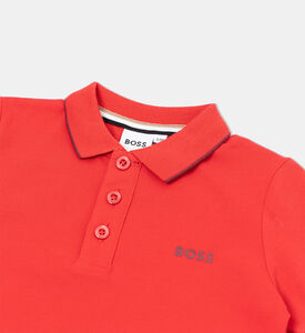 قميص بولو بأكمام قصيرة