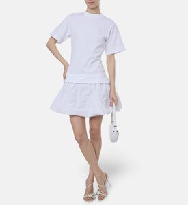 Patou Faille Balloon Hem Mini Dress, Model View