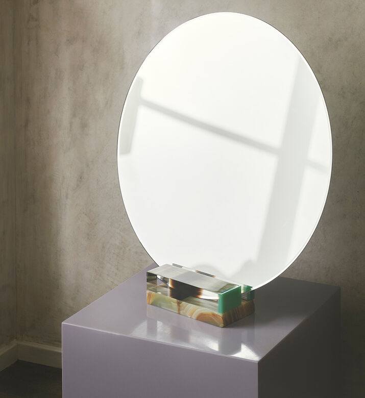 Magic Mirror With Base 50 X 50 X 8.5 Cm