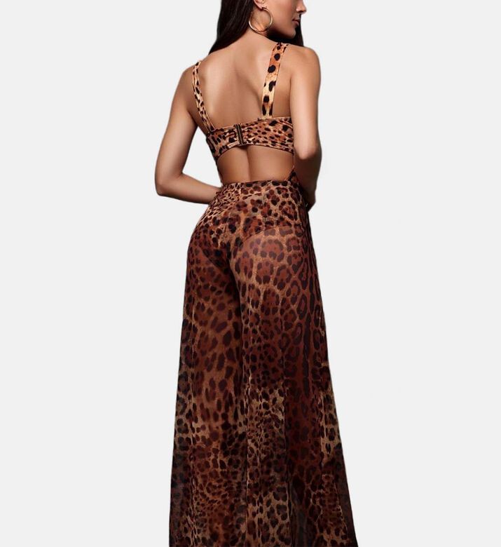 Tule Pallazzo-style Pants Cover-up