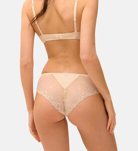 Low-cut Seamless Embroidered Briefs