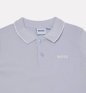 Boss Polo Ss, Blue, 18m, Packshot View