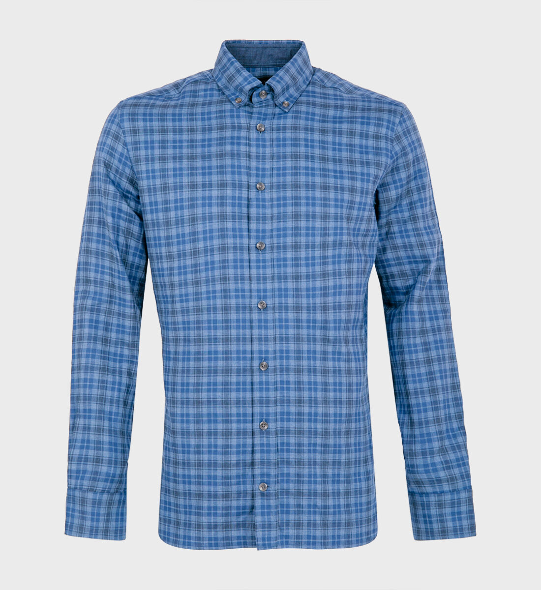Hackett London Double Face Checker Button up Shirt Shirts