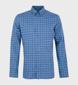 Double Face Checker Button-up Shirt