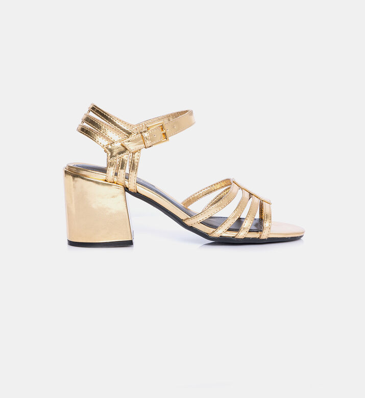 Multi Straps Heeled Sandals