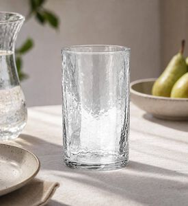 Estia Forge Hammered Water Glass, Model View