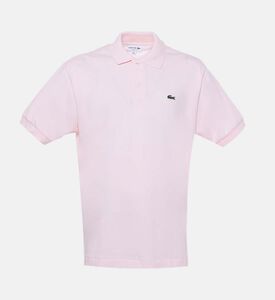 Cotton Short Sleeves Bord Polo Shirt