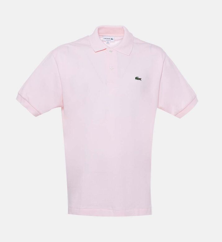 Cotton Short Sleeves Bord Polo Shirt