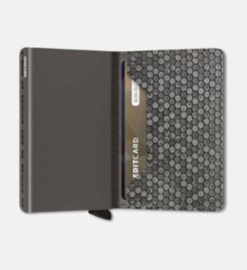 Secrid Wallets Wallet Slim Hexagon She-grey, Packshot View