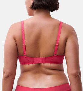Chantelle Bra, Red, 90, D, Model View