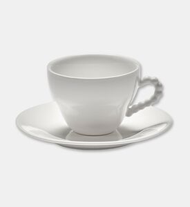 Serax Perle Fine Cup Saucer, Packshot View