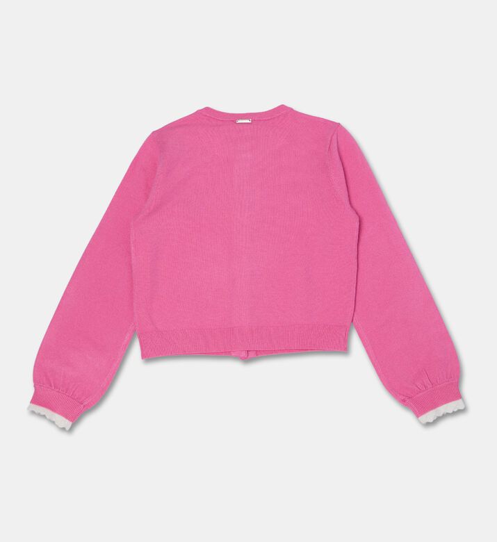 Twinset Pink Long-sleeve Cardigan, Packshot View