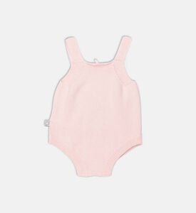 بودي سوت محبوك بطبعة طائر غرافيكية