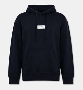 MM6 Logo-patch Hooded Sweatshirt, Packshot View