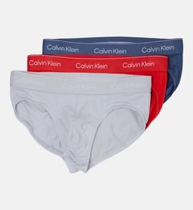 Calvin Klein Casual Multi Color 3-pack Briefs, Indigo, Xl, Packshot View