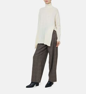 Ba and Sh Cadwin Masculine-inspired Trousers, Model View