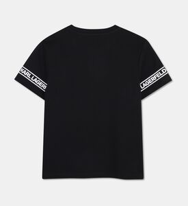Karl Lagerfeld Logo Tape Cotton T-shirt, Packshot View